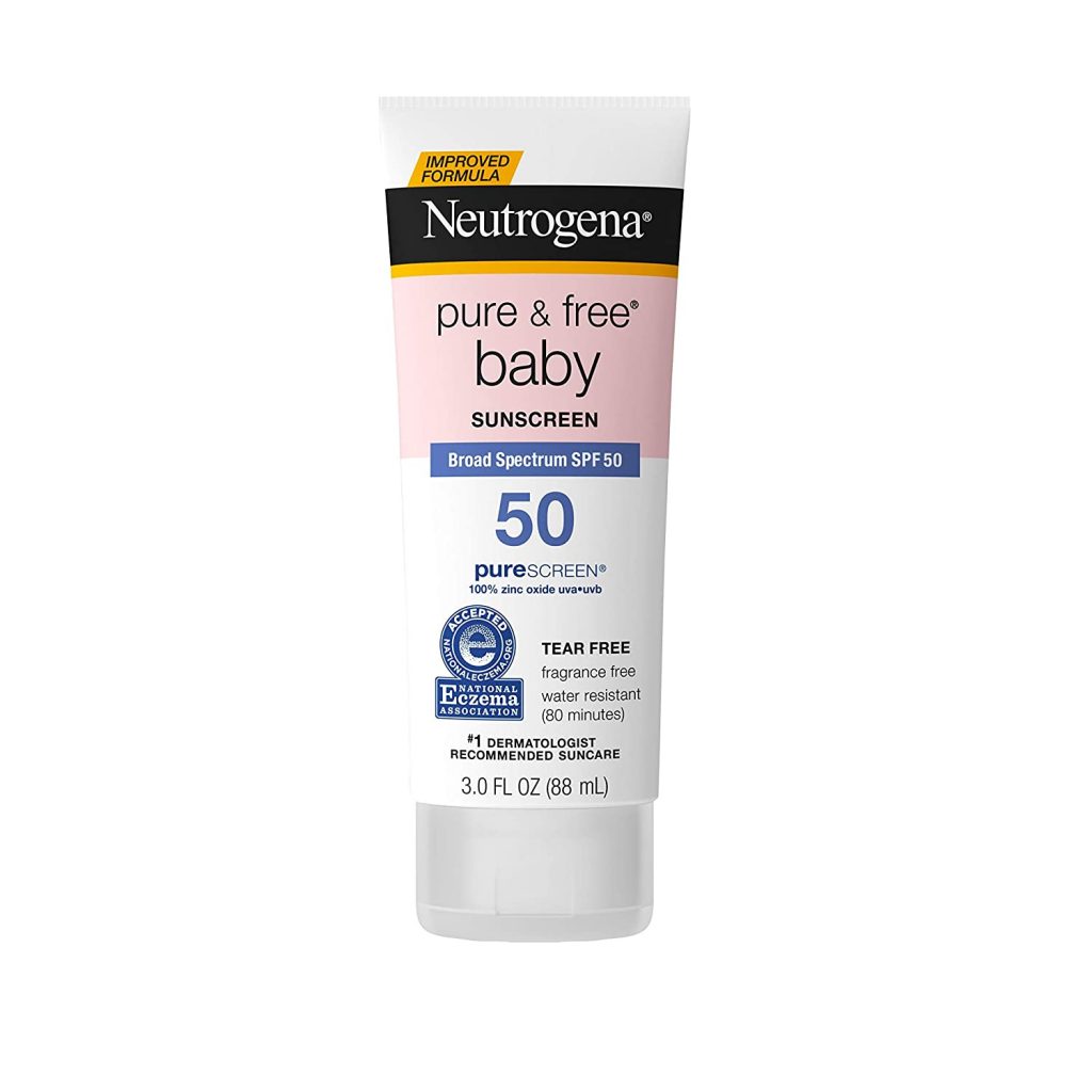 Neutrogena Free & Pure Baby - Best Baby Lotion With SPF
